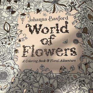 Johanna Basford World of Flowers Coloring Book